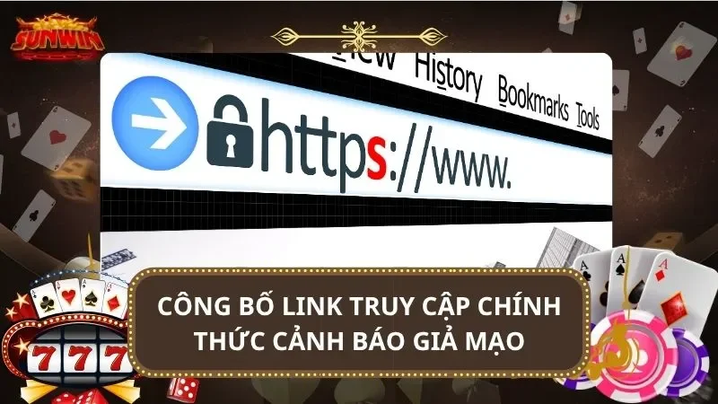 Công bố link truy cập chính thức cảnh báo giả mạo