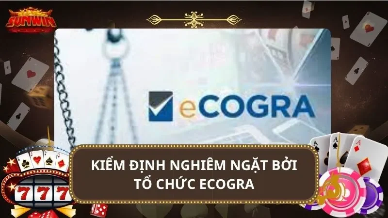 Kiểm định nghiêm ngặt bởi tổ chức eCOGRA